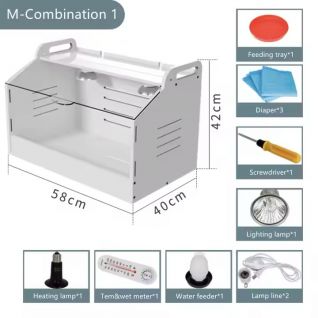 Medium Size Breeding Box Brooder for Baby Poultry Birds VB2